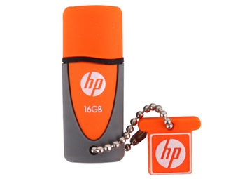 惠普（HP）V245O U盘（橙色）（16GB/环保矽胶）