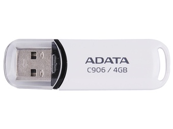 威刚（ADATA）C906 U盘（象牙白）（4GB）