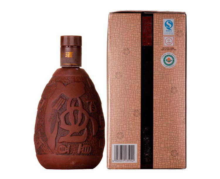 53度汾酒(紫砂瓶)475ml清香型